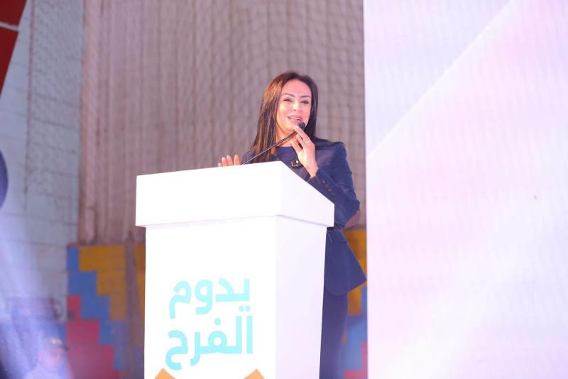 بالتعاون مع البنك الزراعي.. مايا مرسي تشهد احتفالية مبادرة ”يدوم الفرح” لتجهيز 250 عروسة