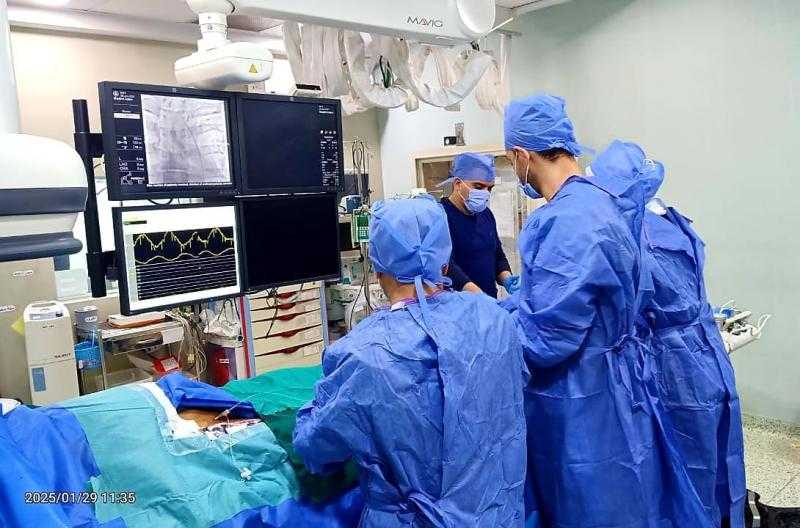 التأمين الصحي يعلن تشغيل وحدة القسطرة المخية لمرضى السكتة الدماغية بمستشفى بنها