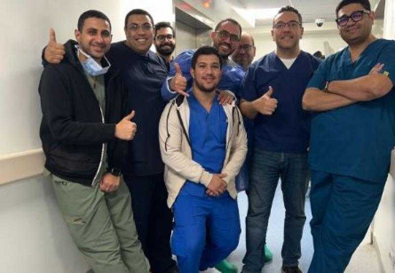 جامعة حلوان تُجري أول عملية منظار موجات فوق صوتية واستئصال ورم بالمريء في جلسة واحدة |صور