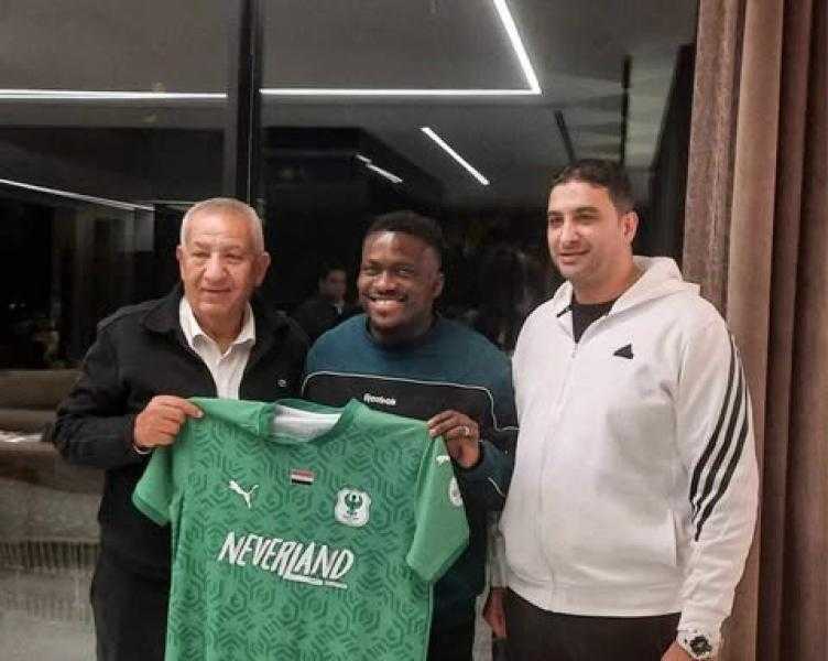 المصري يتعاقد مع جون إيبوكا مهاجم سيراميكا كليوباترا