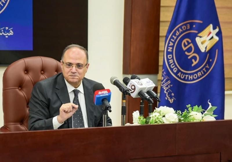 رئيس هيئة الدواء يعقد مؤتمراً صحفياً لاستعراض أهم الإنجازات والمشروعات خلال الفترة المقبلة