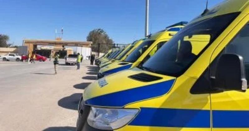 وصول دفعة جديدة من مصابي غزة للعلاج في مصر عبر معبر رفح