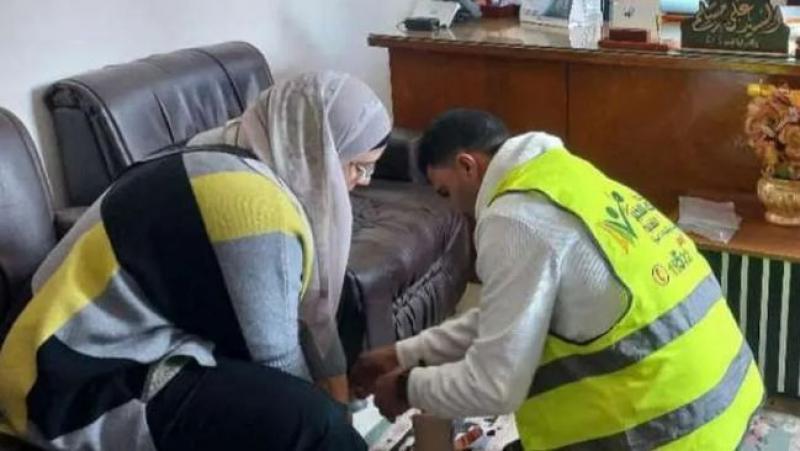 وكيل تضامن كفر الشيخ: تسليم جهاز تعويضي لحالة بتر بالقدمين لفتاة