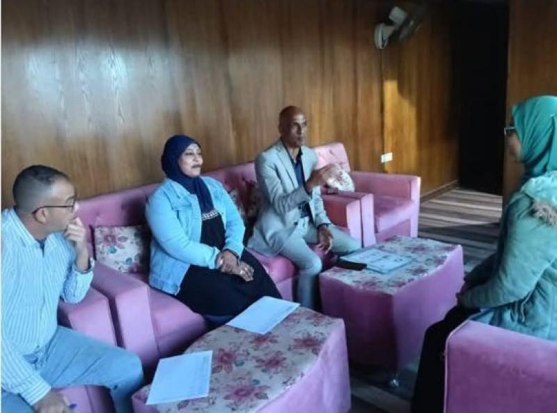 عقد المقابلات الشخصية للمتقدمين لبرنامج سفراء ضد الفساد بأسوان
