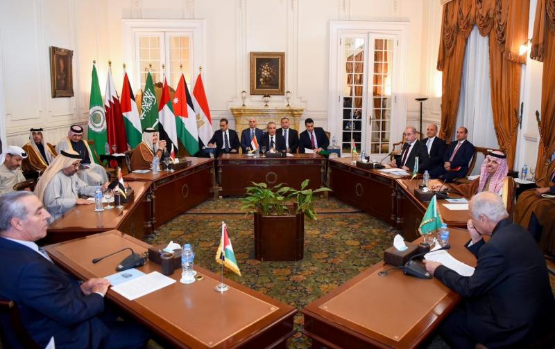 5 وزراء خارجية عرب يؤكدون لنظيرهم الأمريكي رفض مخطط تهجير الفلسطينيين من غزة