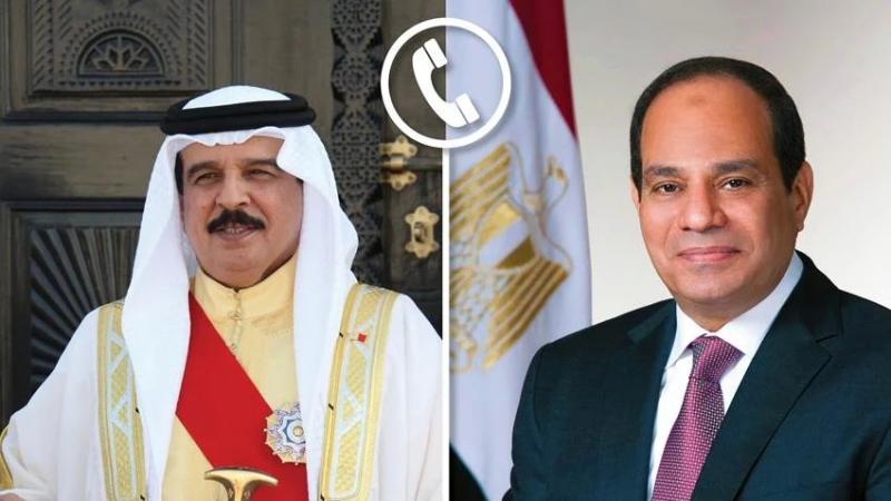 خلال اتصال هاتفى.. الرئيس السيسى وملك البحرين يؤكدان عمق وقوة العلاقات بين البلدين