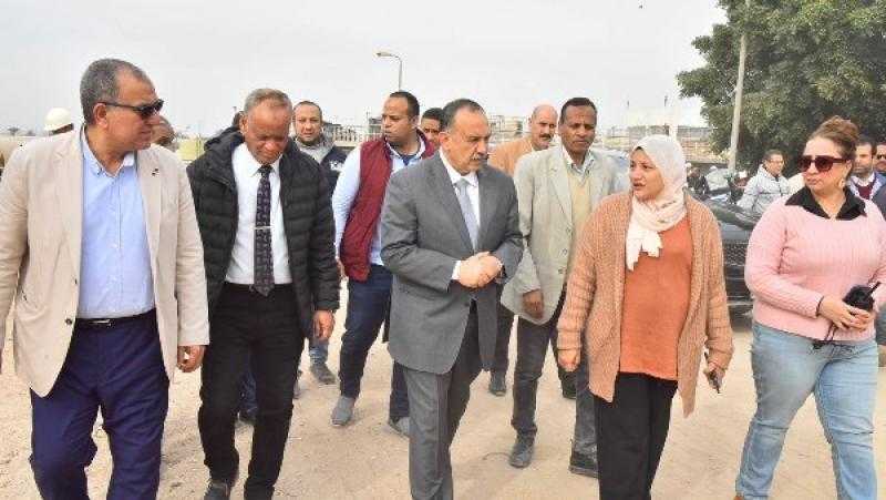 محافظ أسيوط يتفقد تطوير محطة عرب المدابغ 1 بطاقة 105 ألف متر مكعب / يوم