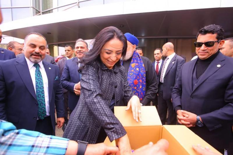 وزيرة التضامن الاجتماعي تشهد إطلاق حملة ”إفطار صائم” للعام الثالث عشر على التوالي