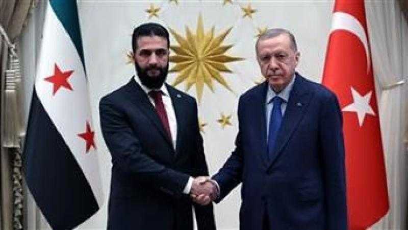 أحمد الشرع يدعو الرئيس التركي لزيارة سوريا في أقرب وقت