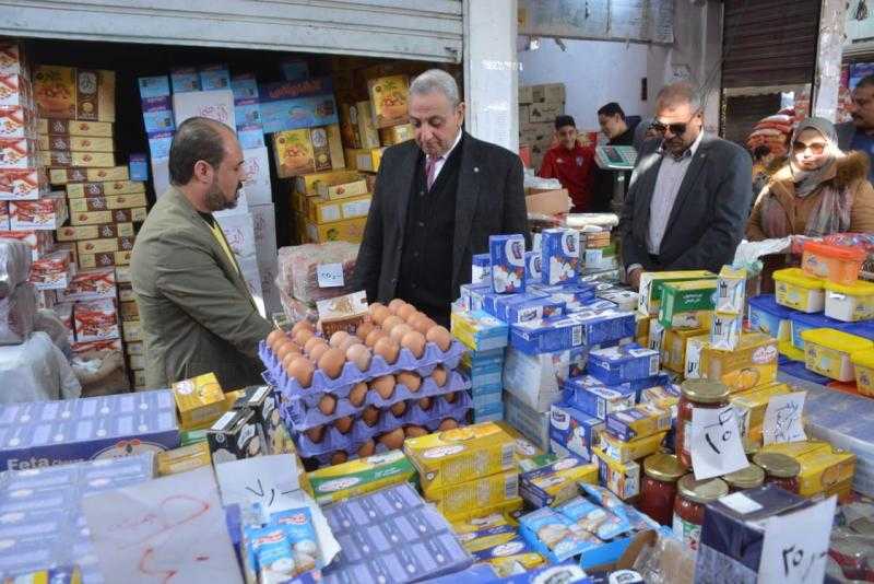 محافظ الغربية يفتتح معارض «أهلاً رمضان» للسلع الغذائية في السنطة