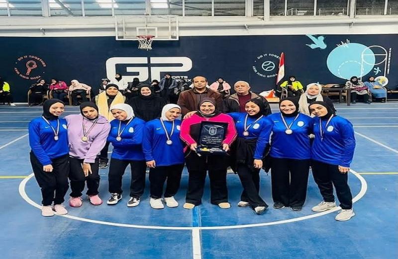 فتيات البحر الأحمر الأزهرية لكرة السلة يحصدن المركز الثاني على مستوى الجمهورية