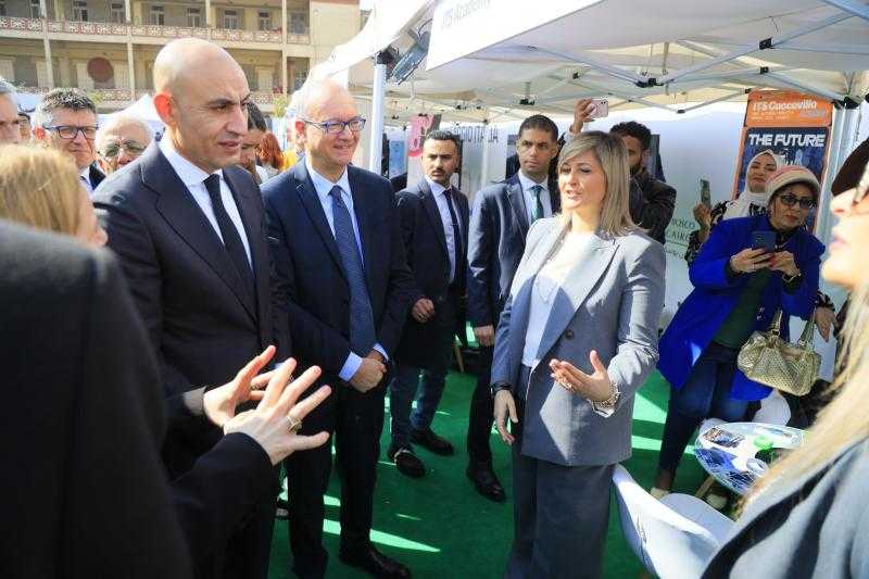 وزير التعليم ونظيره الإيطالى يتفقدان معهد السالزيان.. ويفتتحان نموذج القرية الإيطالية بالمدرسة