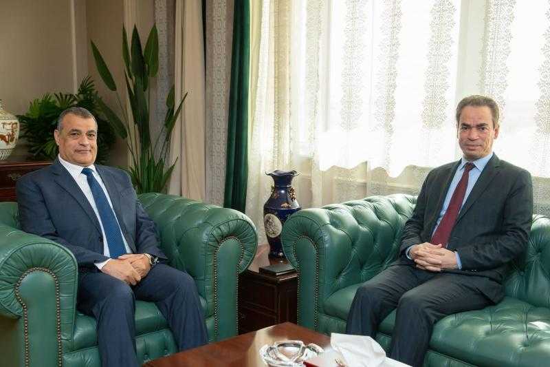 وزير الإنتاج الحربى يستقبل رئيس الهيئة الوطنية للإعلام