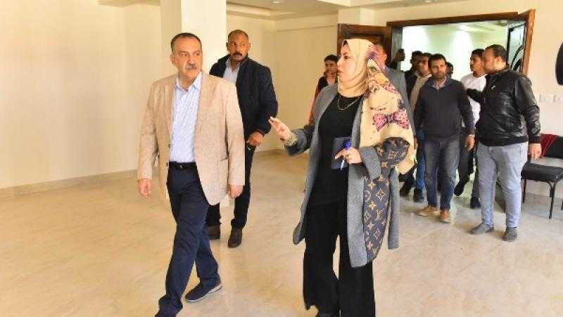 بتكلفة 50 مليون جنيه.. محافظ أسيوط يتفقد تشطيب مبنى مديرية التضامن الاجتماعي