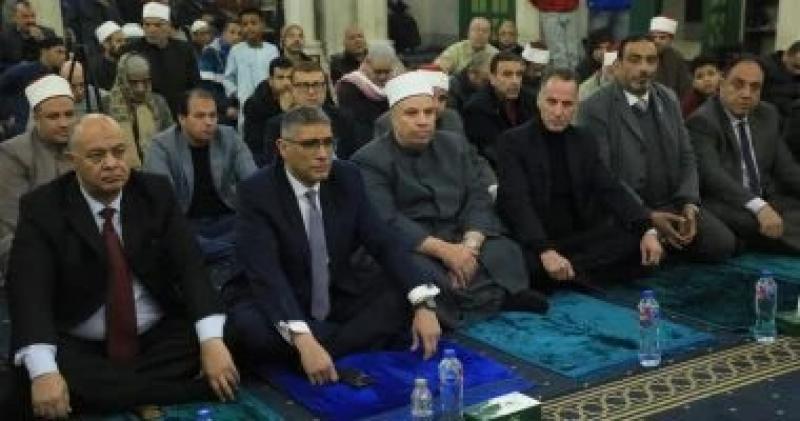 ‎محافظ الجيزة يشهد احتفالية ذكرى النصف من شعبان بمسجد عبد الرحمن الكواكبى