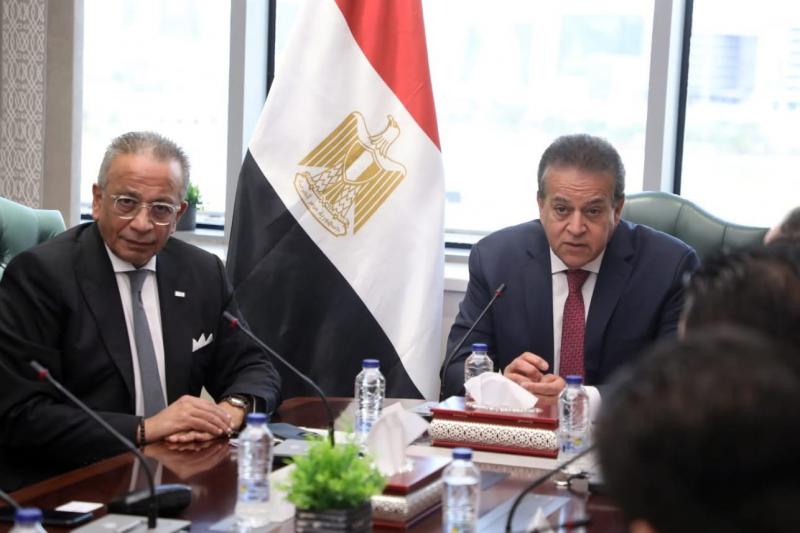 د خالد عبدالغفار يشهد توقيع بروتوكول تعاون بين الوزارة ومؤسسة البنك التجاري الدولي
