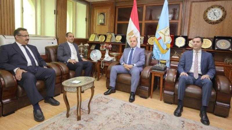 محافظ كفر الشيخ يستقبل مدير صندوق مكافحة وعلاج الإدمان والتعاطي.. صور
