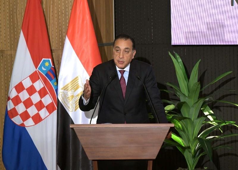 رئيس الوزراء: نتطلع إلى إنشاء خط «رورو سريع» بين المواني المصرية والكرواتية