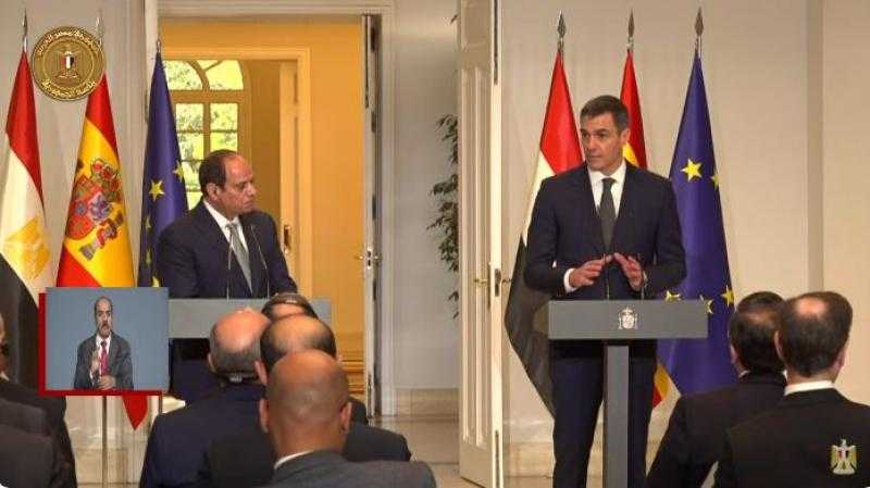 رئيس وزراء إسبانيا: مصر لديها إمكانات كبيرة لتعزيز الاستثمارات