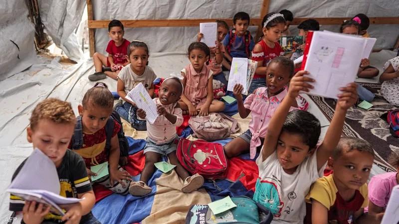 حكومة غزة تعلن استئناف العام الدراسى للمرة الأولى منذ الحرب