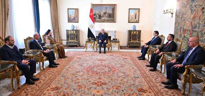 الرئيس السيسي يشدد على أهمية الحفاظ على أمن واستقرار العراق الشقيق