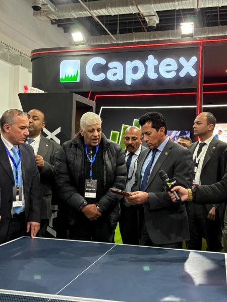 وزير الشباب والرياضة: “كابتكس” تحقق طفرة في التصنيع الرياضي بمنتجات مصرية 100%