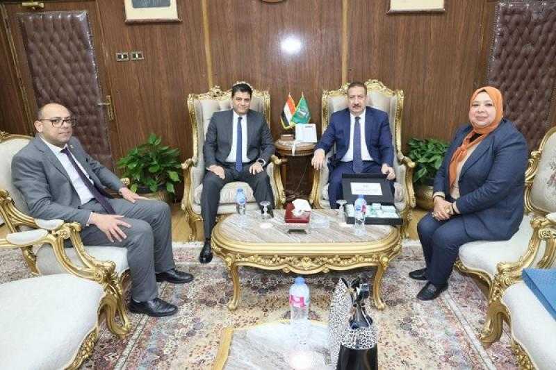البنك الزراعي المصري يقدم كوبونات مواد غذائية مجانية لتوزيعها على الأسر الأولى بالرعاية في المنوفية