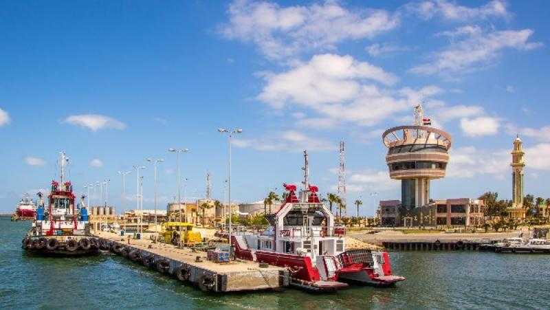 تداول 34 سفينة للحاويات والبضائع العامة بميناء دمياط