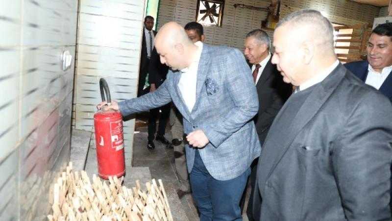 محافظ بني سويف يتفقد سير وانتظام العمل بالمخابز البلدية