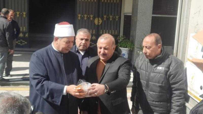 أوقاف الغربية تتسلم 4 أطنان لحوم إطعام للتضامن الاجتماعي ..صور
