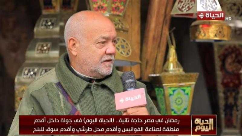 أحد مؤسسي فانوس رمضان الفاطمي: بنصدر لجميع الدول العربية