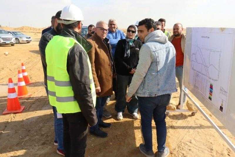 وزير الإسكان يتابع سير العمل بتوسعات مدينة الشيخ زايد
