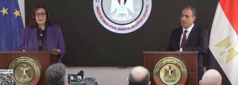 المفوضية الأوروبية: مصر أساس الاستقرار والأمان في المنطقة.. واتفقنا معها على شراكة رفيعة المستوى