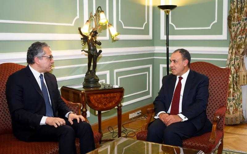 وزير الخارجية يلتقى الدكتور خالد العناني المرشح المصري لمنصب مدير عام منظمة اليونسكو