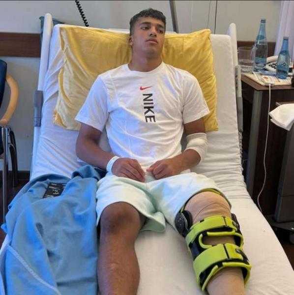 برنامج تأهيلي للاعب عمر سيد معوض من الصليبي بدون جراحة