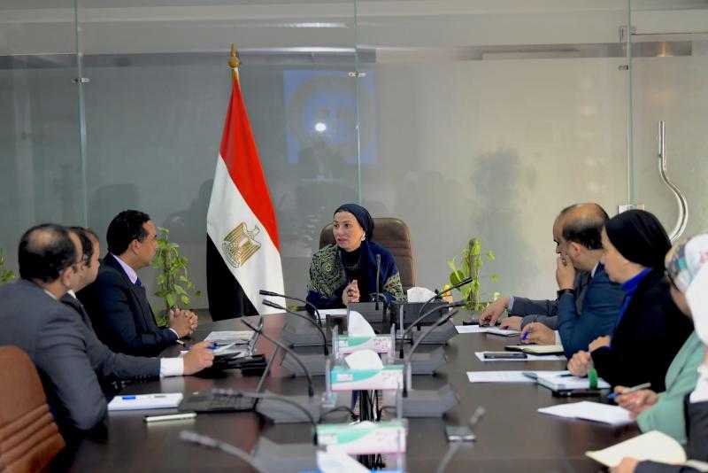 وزيرة البيئة تبحث مع مكتب المستوطنات البشرية تنفيذ المشروعات في إدارة المخلفات والتنوع البيولوجي