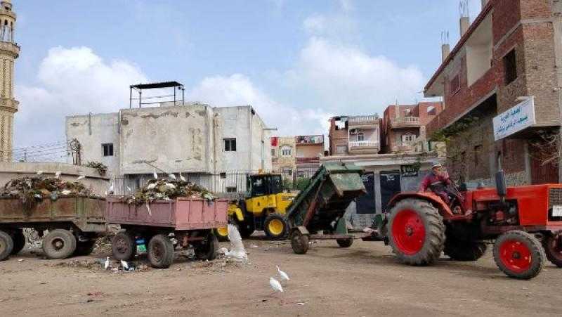 محافظ كفر الشيخ يتابع الجهود اليومية لرفع كفاءة النظافة والخدمات ببيلا