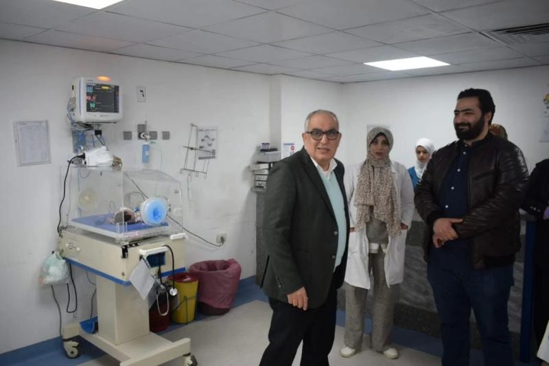 رئيس الهيئة العامة للتأمين الصحي يتفقد مستشفى المنيا للتأمين الصحي في زيارة مفاجئة