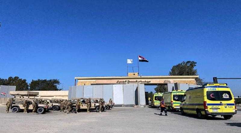 القاهرة الإخبارية: معبر رفح يستقبل 38 مصابا فلسطينيا لتلقي العلاج بمصر