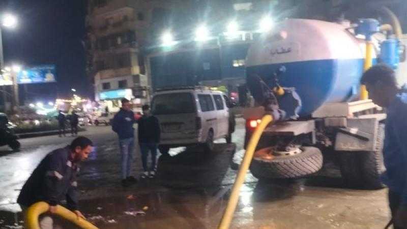 محافظ الغربية يشيد بجهود كسح مياه الأمطار ويؤكد استجابة فورية لمواجهة التقلبات الجوية