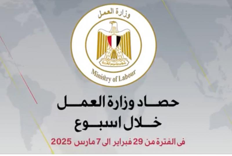بالفيديو.. حصاد وزارة العمل في 7 أيام