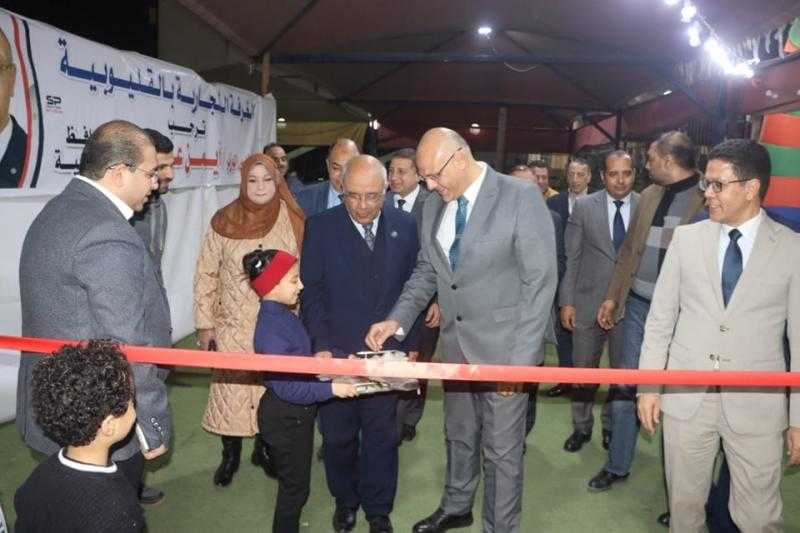 محافظ القليوبية يفتتح معرضين أهلا رمضان ببنها وكفر شكر لبيع السلع المخفضة