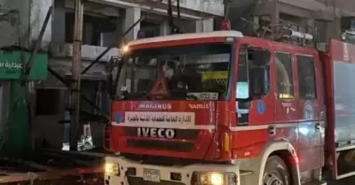 إخماد حريق محدود داخل مستشفى القصر العينى