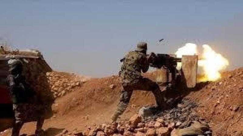 اشتباكات بين قوات وزارة الدفاع السورية وعناصر حزب الله فى ريف حمص الغربى