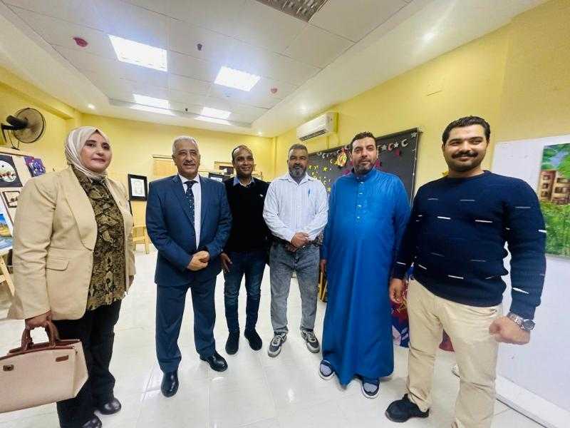 وفد حزب الريادة يشارك احتفالية قصر ثقافة نجع حمادي بالعيد القومي للمحافظة