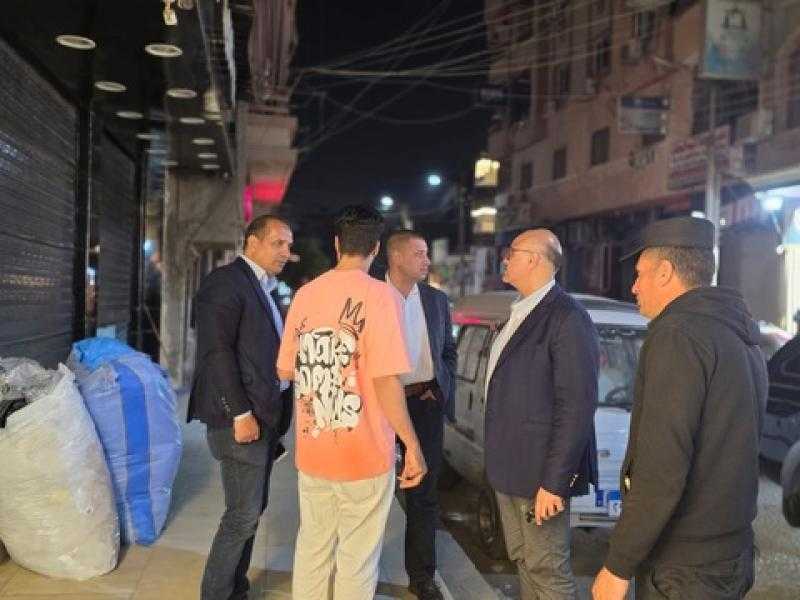 محافظ القليوبية يوجه بمصادر مواد بناء أثناء بناء طابق مخالف بمدينة بنها