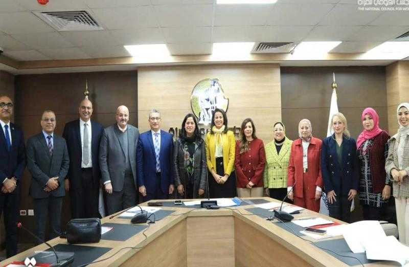 لجنة البحث العلمي والتكنولوجيا والأمن السيبراني بالمجلس القومي للمرأة تناقش خطة عملها في الفترة المقبلة