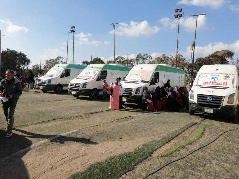إطلاق قافلة طبية بالمجان لأهالي بردين بالشرقية ضمن المبادرات الرئاسية
