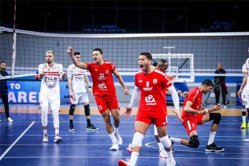 لاعب طائرة الأهلي: تداركنا الأخطاء أمام الزمالك.. وكنا على قدر المسؤولية