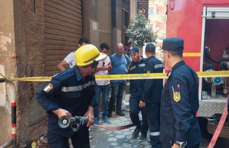السيطرة على حريق داخل جراح في الخصوص بالقليوبية.. واحتراق عدد من السيارات